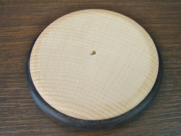 Holzrad mit Gummireifen Ø 84 mm