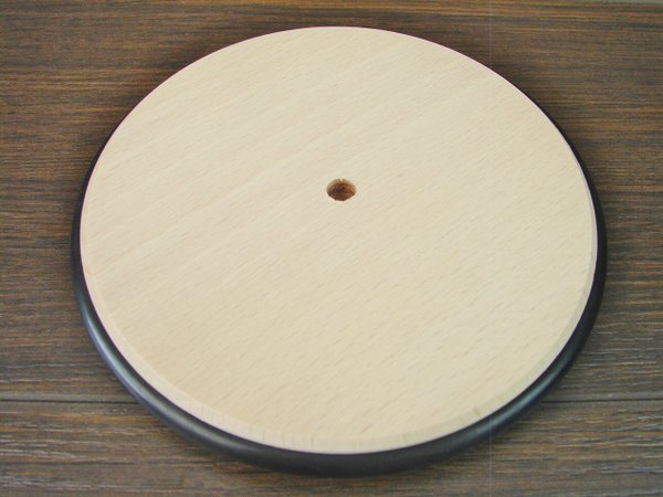 Holzrad mit Gummireifen Ø 120 mm