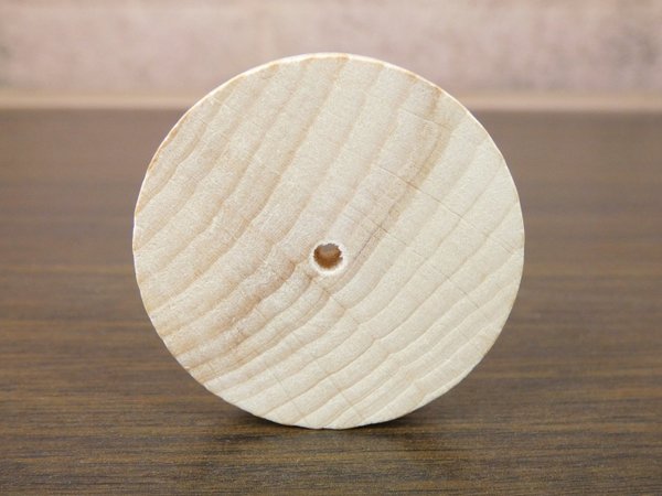 Holzräder Buche glatt Ø 50 mm mit Bohrung